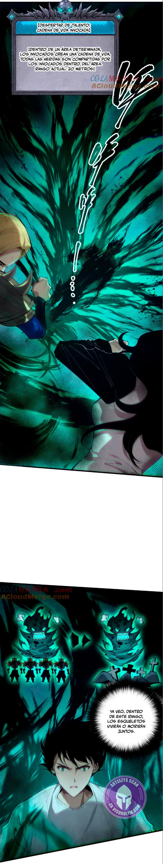¡Nigromante¡, ¡Yo soy la plaga! Capítulo 139 - Page 21