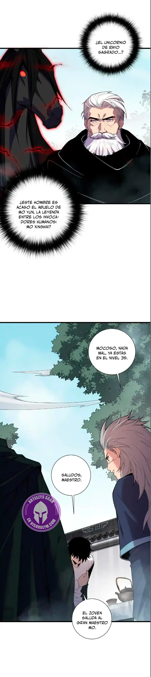 ¡Nigromante¡, ¡Yo soy la plaga! Capítulo 141 - Page 5