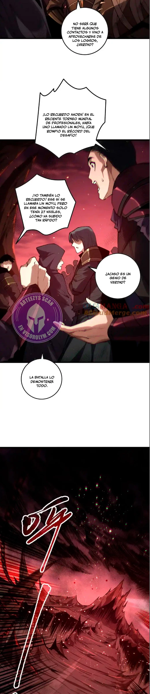 ¡Nigromante¡, ¡Yo soy la plaga! Capítulo 142 - Page 12