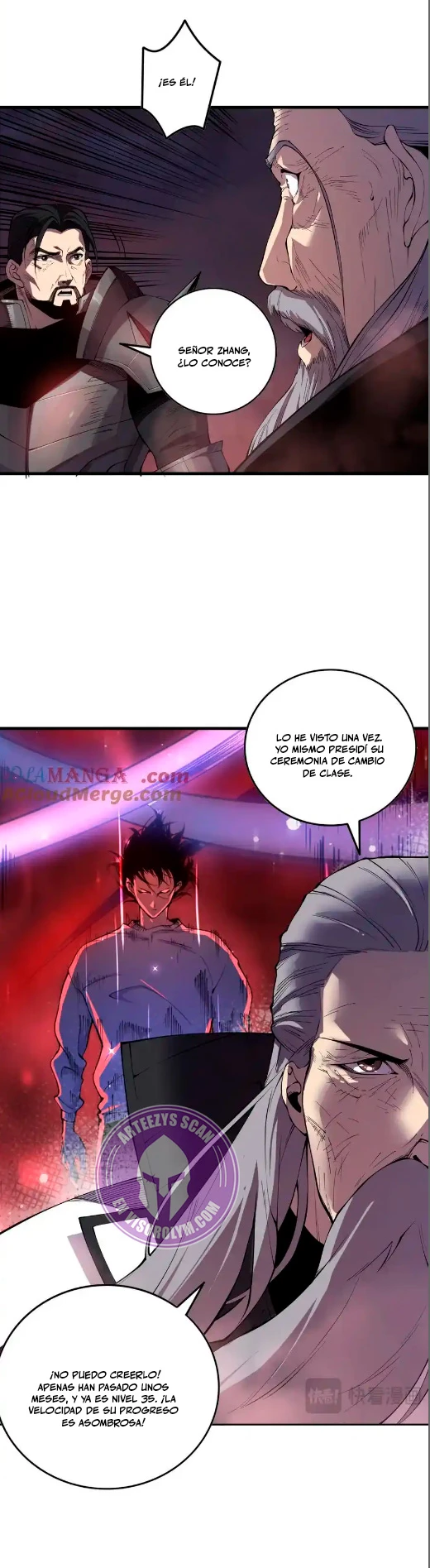 ¡Nigromante¡, ¡Yo soy la plaga! Capítulo 142 - Page 8