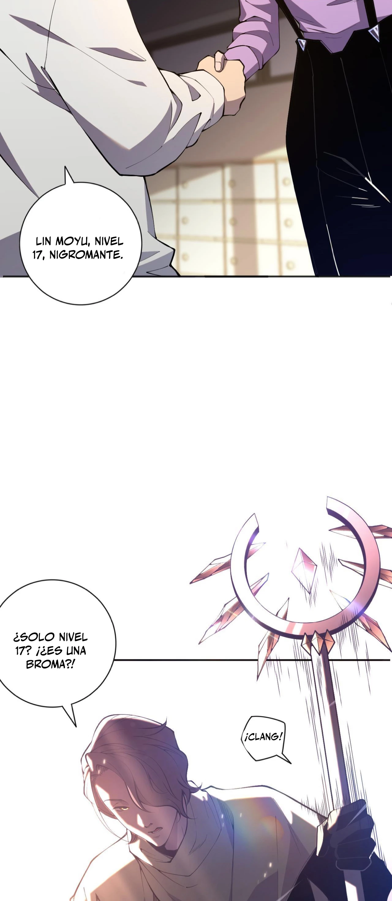 ¡Nigromante¡, ¡Yo soy la plaga! Capítulo 15 - Page 55