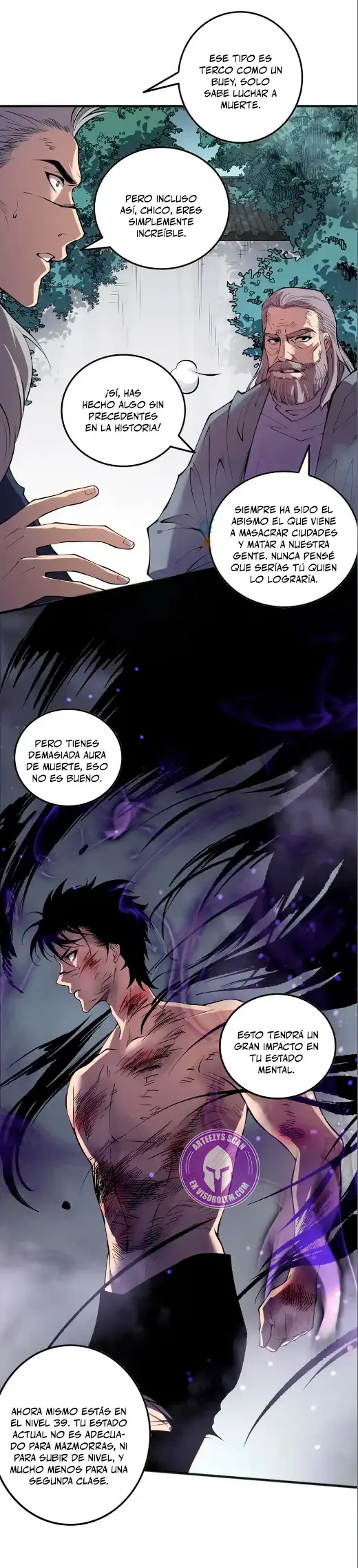 ¡Nigromante¡, ¡Yo soy la plaga! Capítulo 155 - Page 4