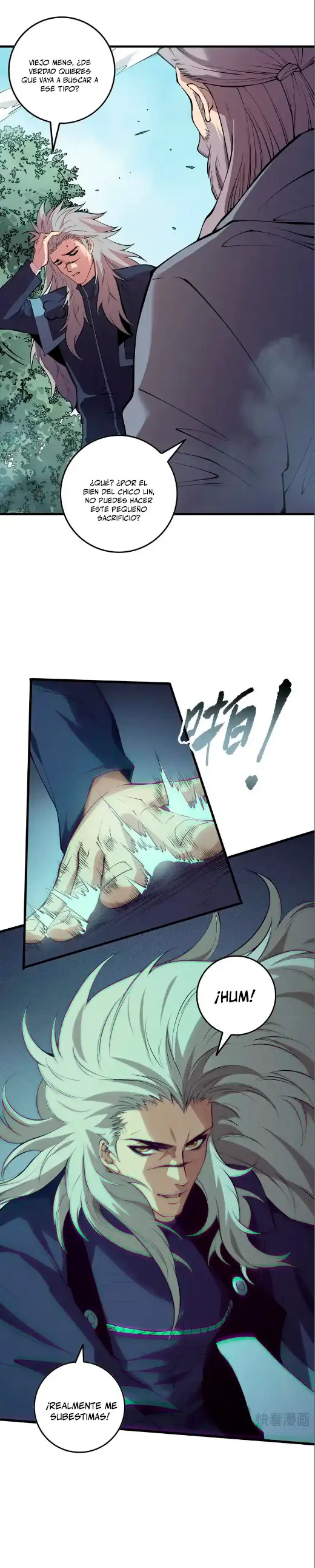 ¡Nigromante¡, ¡Yo soy la plaga! Capítulo 155 - Page 6