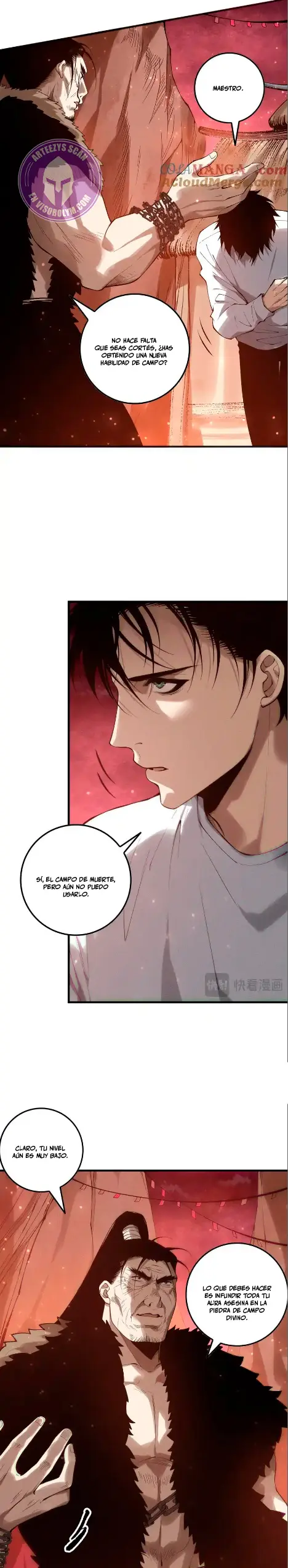 ¡Nigromante¡, ¡Yo soy la plaga! Capítulo 157 - Page 9