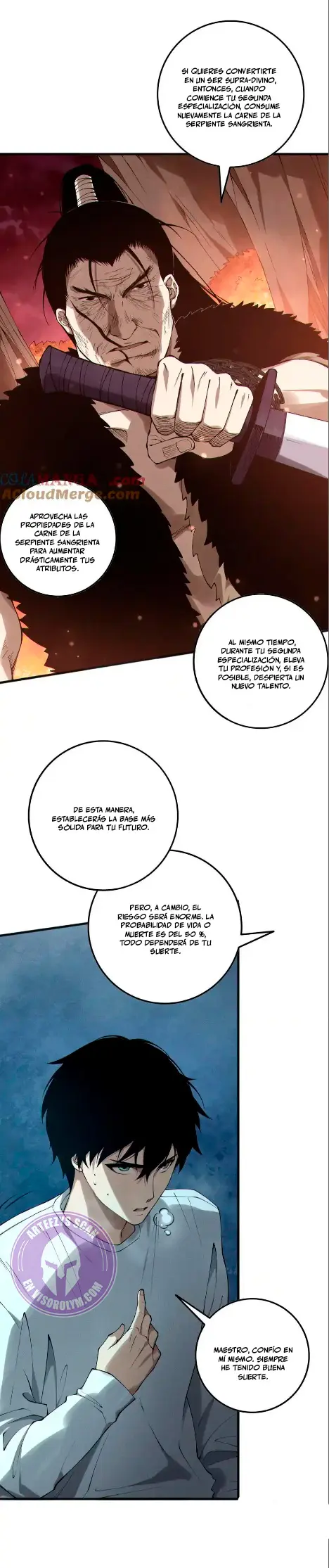 ¡Nigromante¡, ¡Yo soy la plaga! Capítulo 158 - Page 4