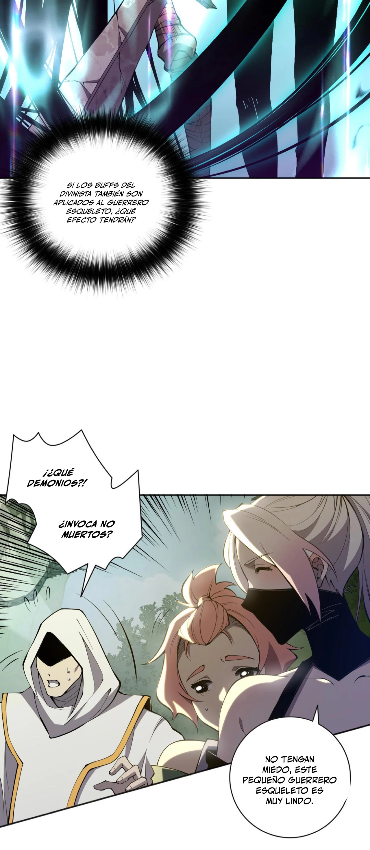 ¡Nigromante¡, ¡Yo soy la plaga! Capítulo 16 - Page 57