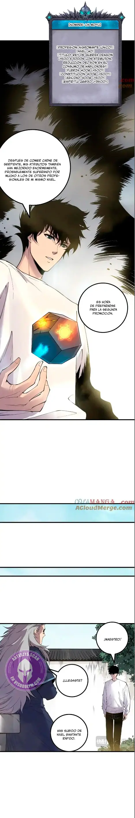 ¡Nigromante¡, ¡Yo soy la plaga! Capítulo 164 - Page 5