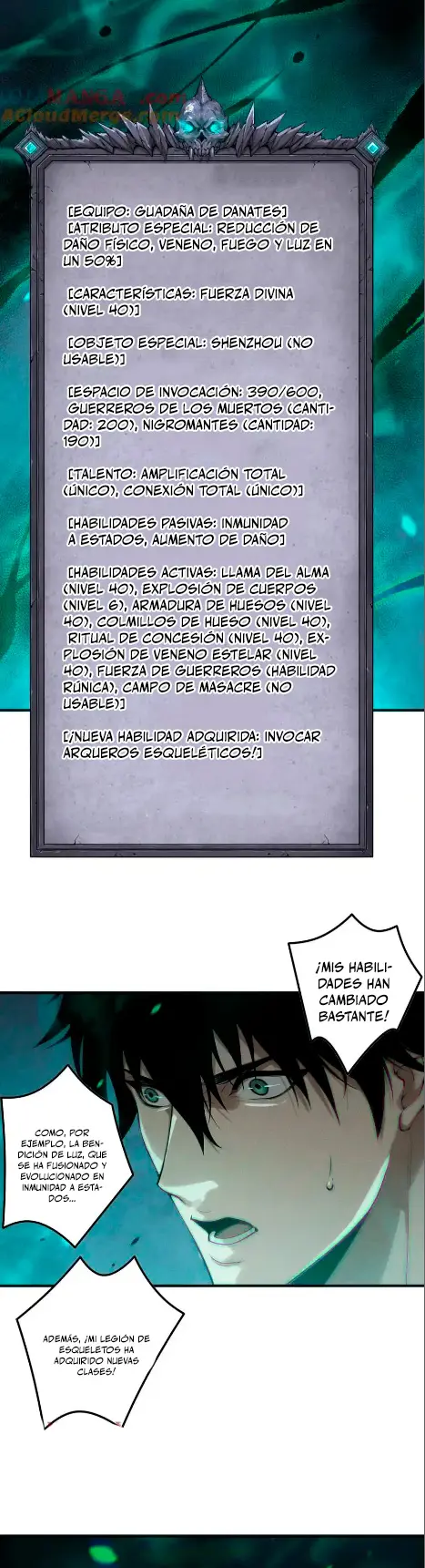 ¡Nigromante¡, ¡Yo soy la plaga! Capítulo 166 - Page 8