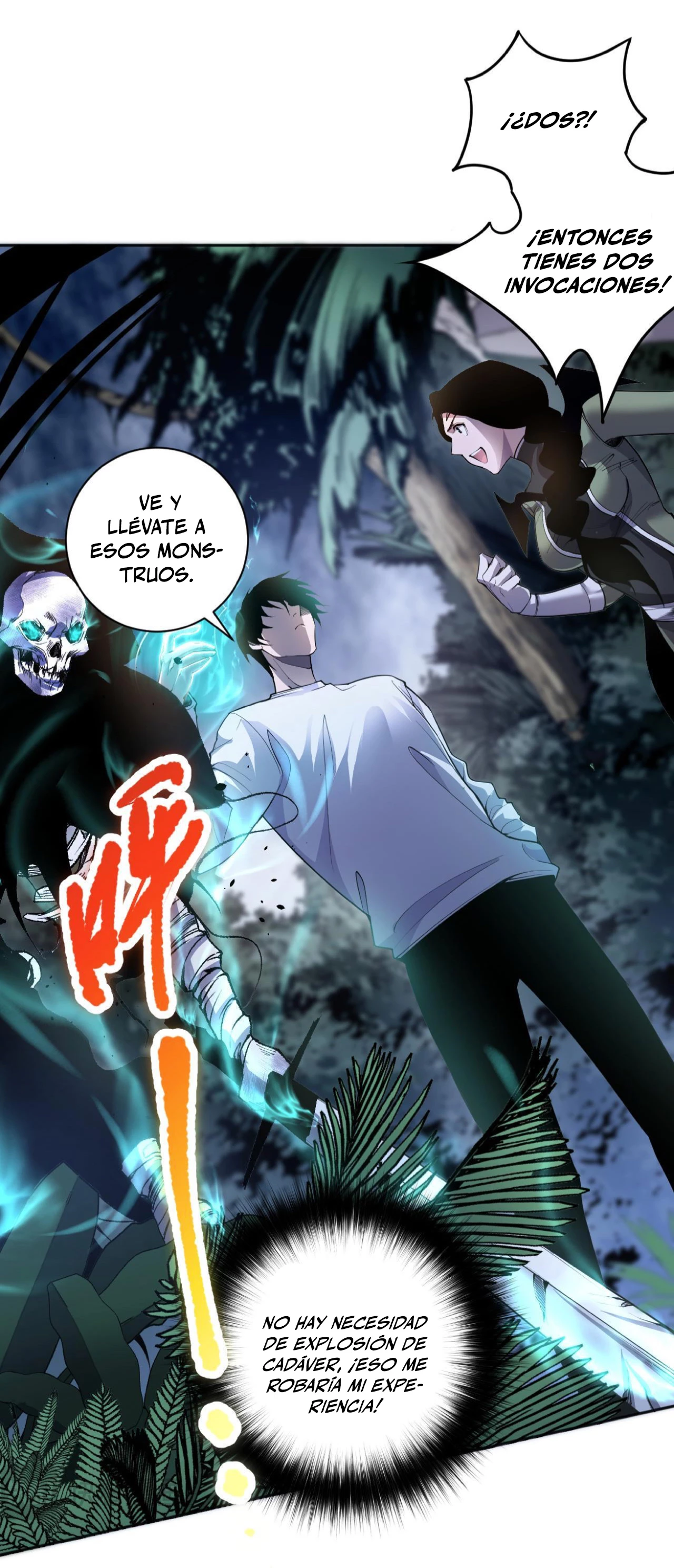 ¡Nigromante¡, ¡Yo soy la plaga! Capítulo 17 - Page 43