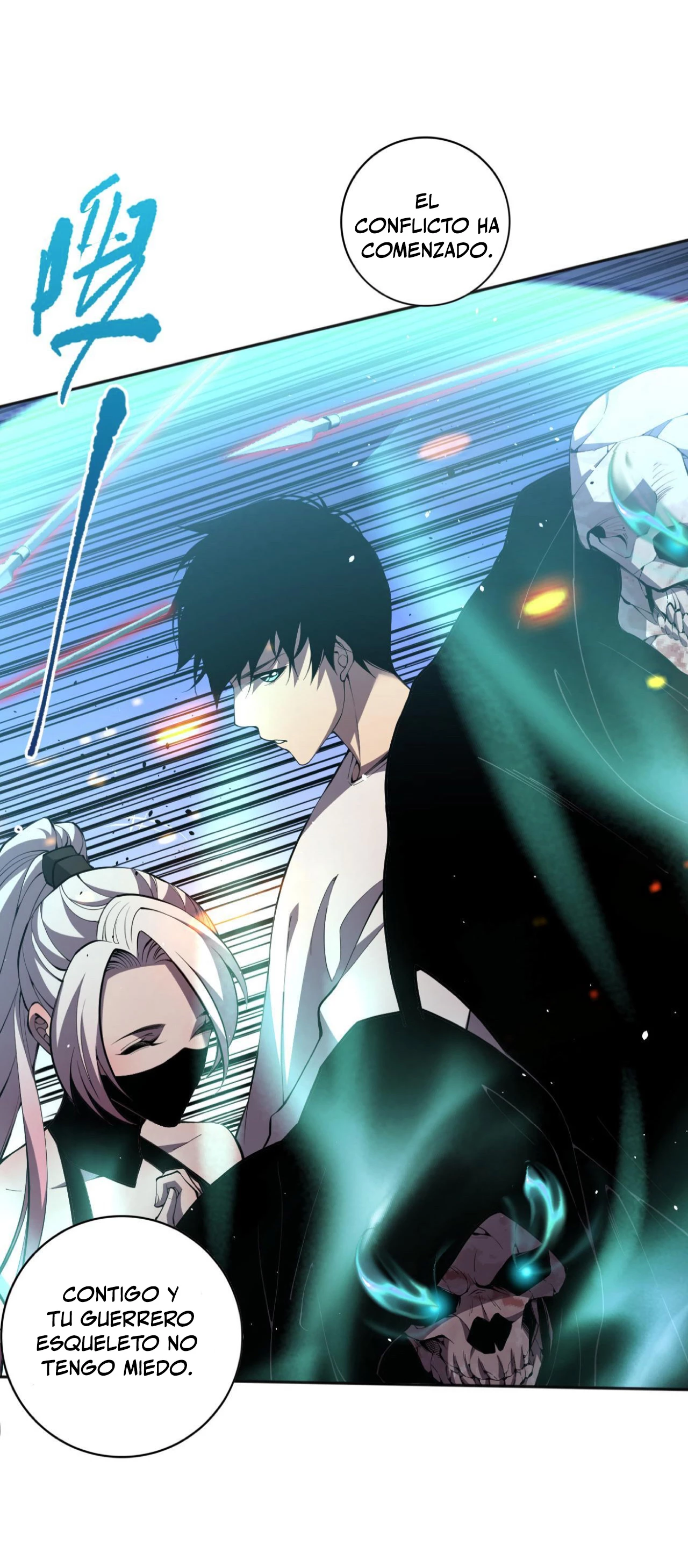 ¡Nigromante¡, ¡Yo soy la plaga! Capítulo 17 - Page 53