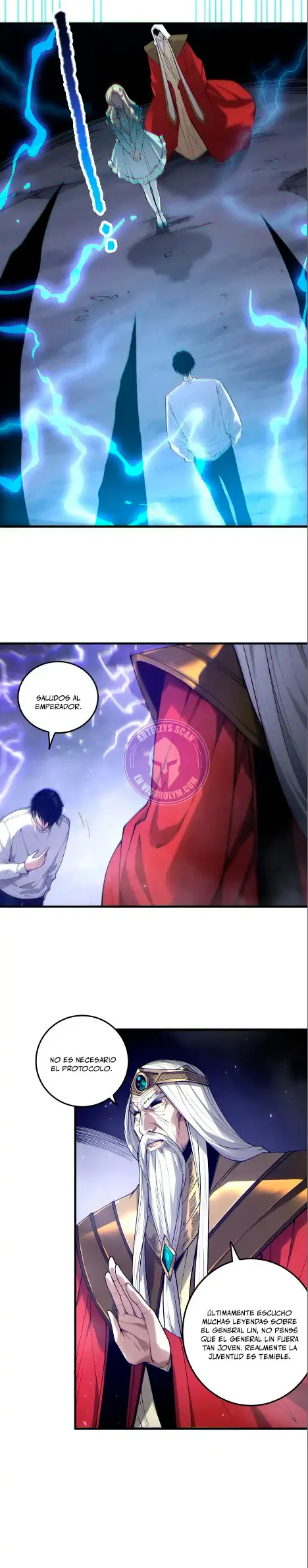 ¡Nigromante¡, ¡Yo soy la plaga! Capítulo 176 - Page 4