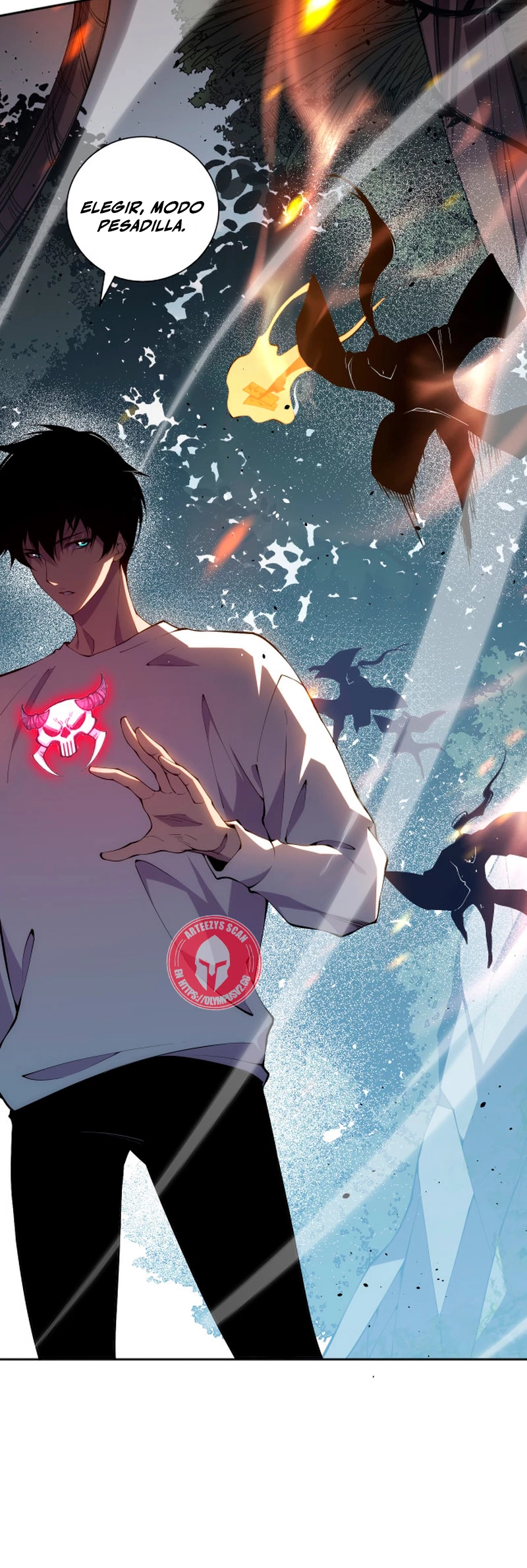 ¡Nigromante¡, ¡Yo soy la plaga! Capítulo 18 - Page 24