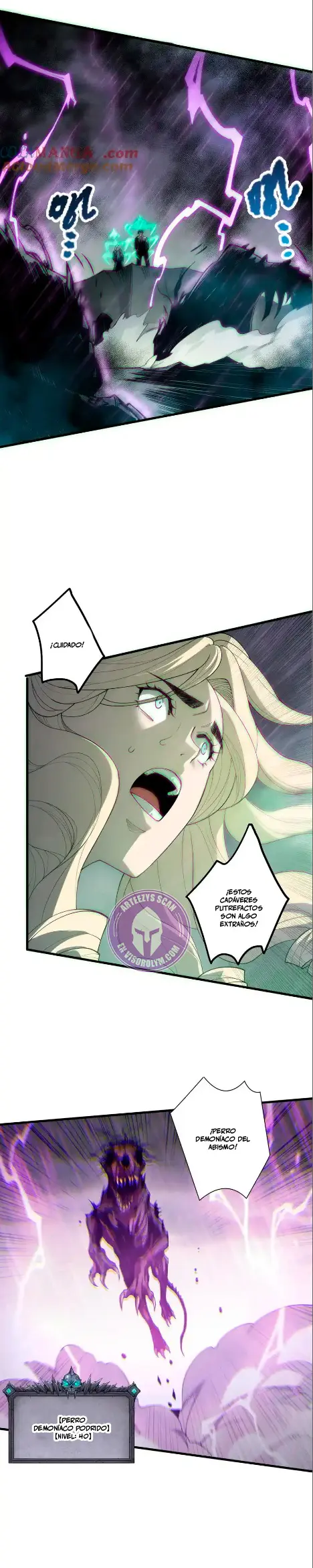 ¡Nigromante¡, ¡Yo soy la plaga! Capítulo 180 - Page 8