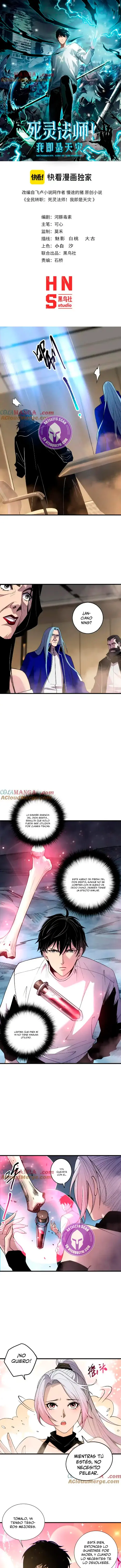 ¡Nigromante¡, ¡Yo soy la plaga! Capítulo 187 - Page 2