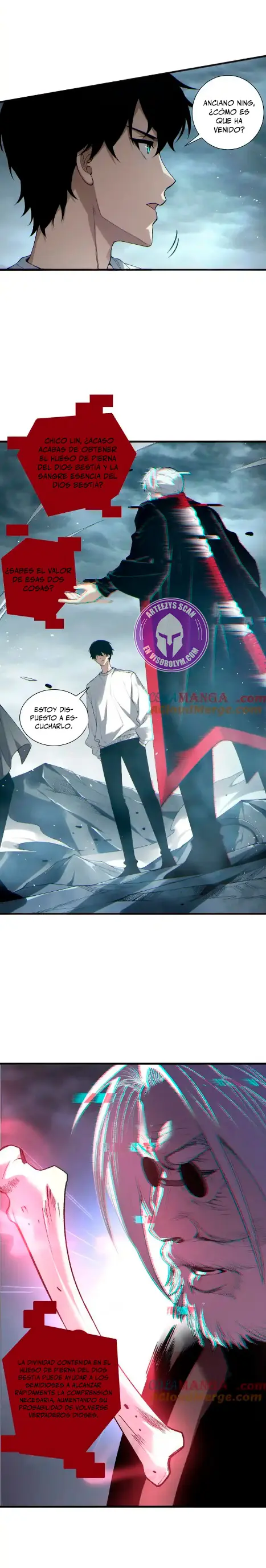 ¡Nigromante¡, ¡Yo soy la plaga! Capítulo 187 - Page 5