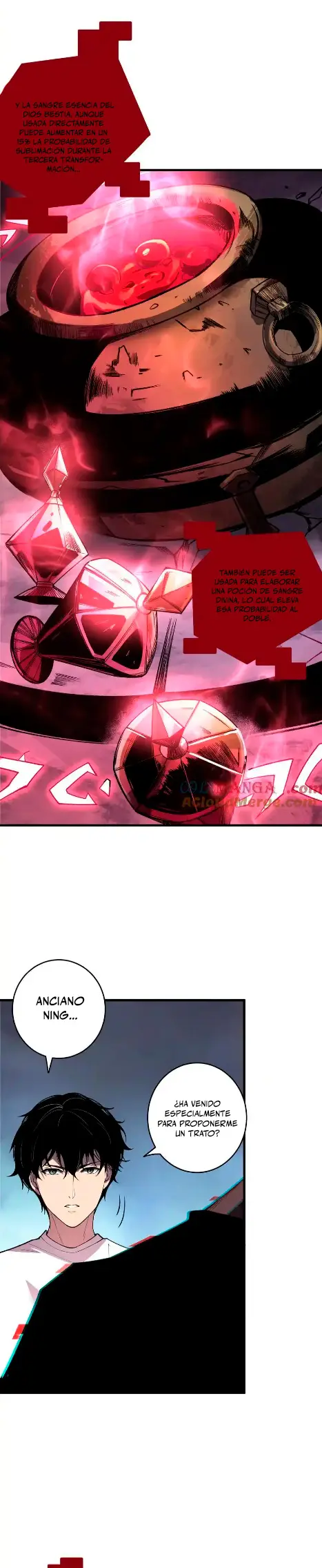 ¡Nigromante¡, ¡Yo soy la plaga! Capítulo 187 - Page 6