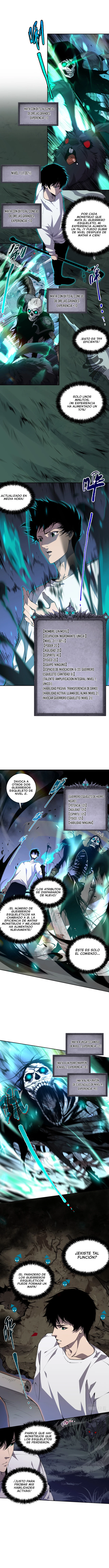 ¡Nigromante¡, ¡Yo soy la plaga! Capítulo 2 - Page 3