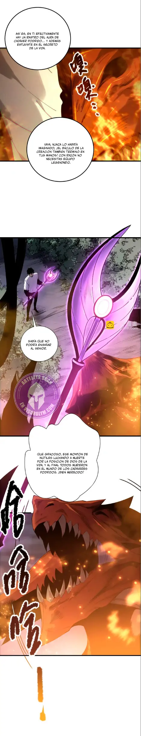 ¡Nigromante¡, ¡Yo soy la plaga! Capítulo 206 - Page 6