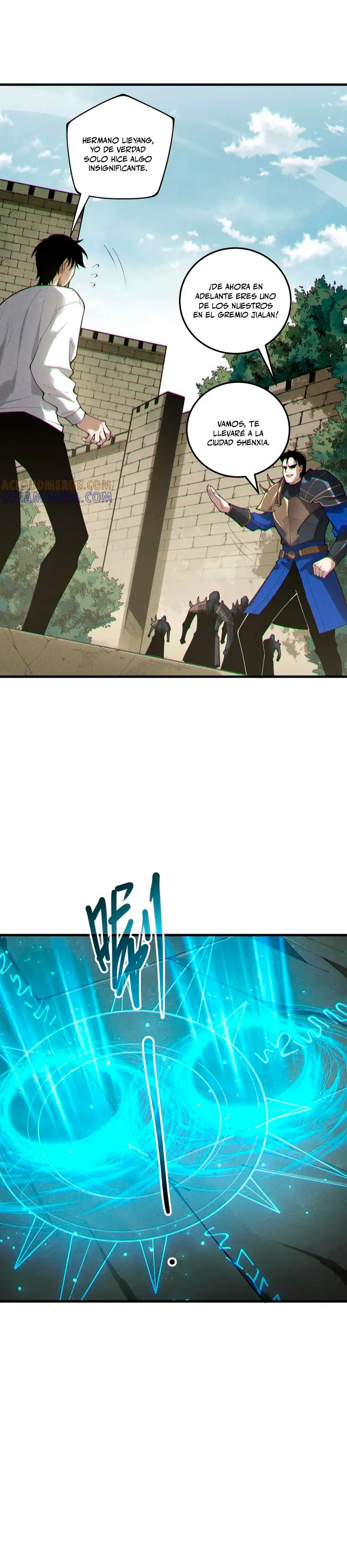 ¡Nigromante¡, ¡Yo soy la plaga! Capítulo 215 - Page 8