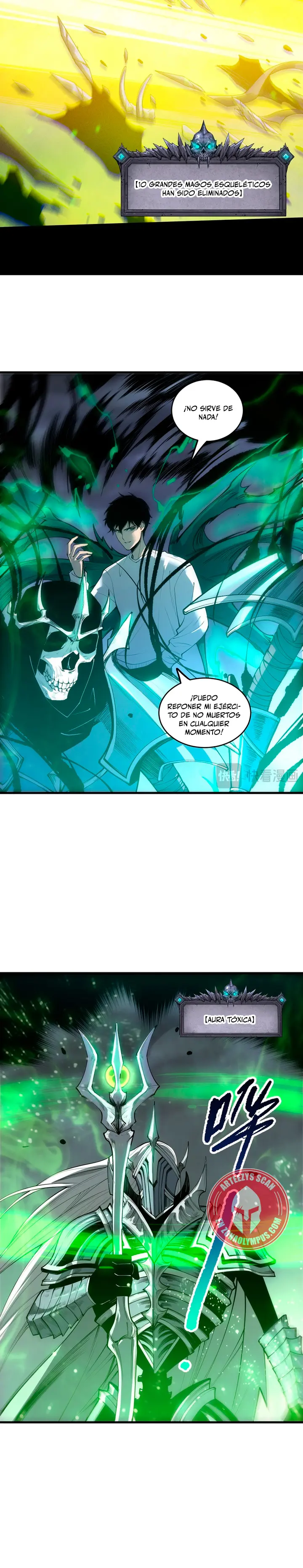 ¡Nigromante¡, ¡Yo soy la plaga! Capítulo 218 - Page 4