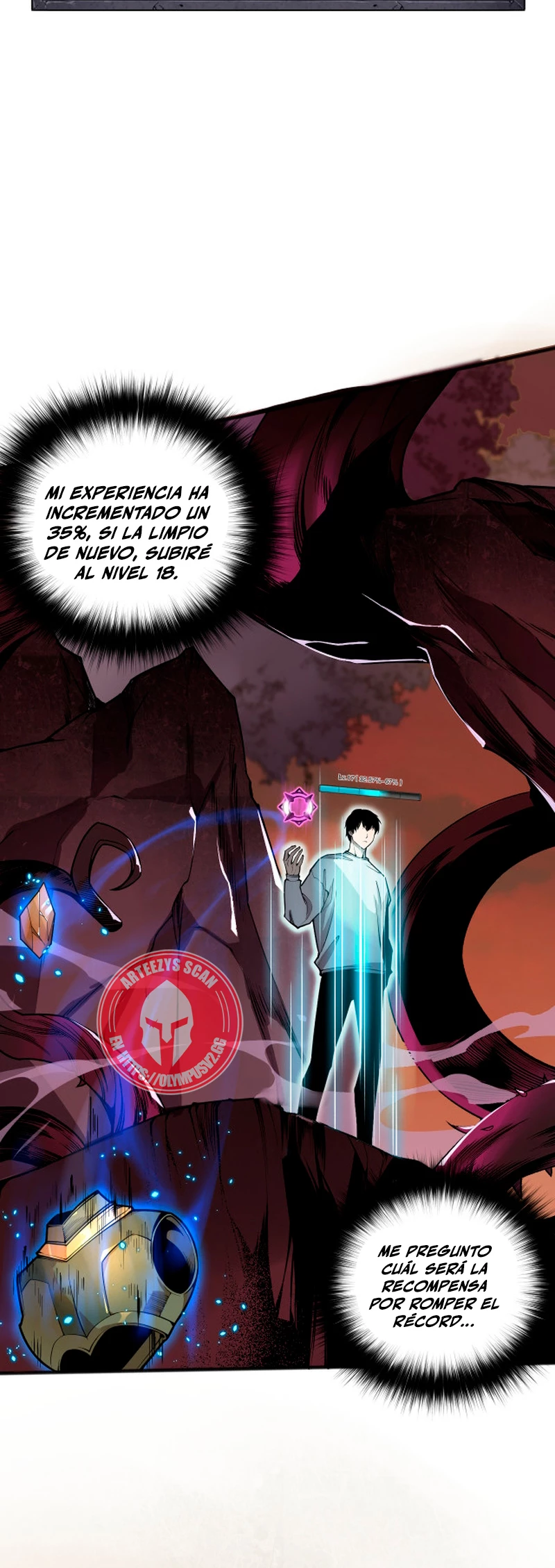 ¡Nigromante¡, ¡Yo soy la plaga! Capítulo 22 - Page 35