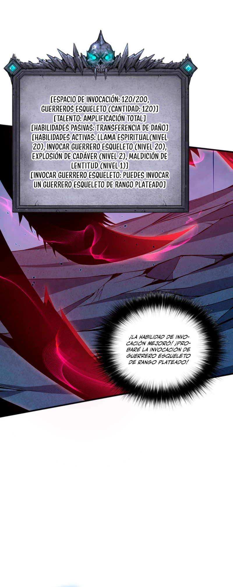 ¡Nigromante¡, ¡Yo soy la plaga! Capítulo 24 - Page 4