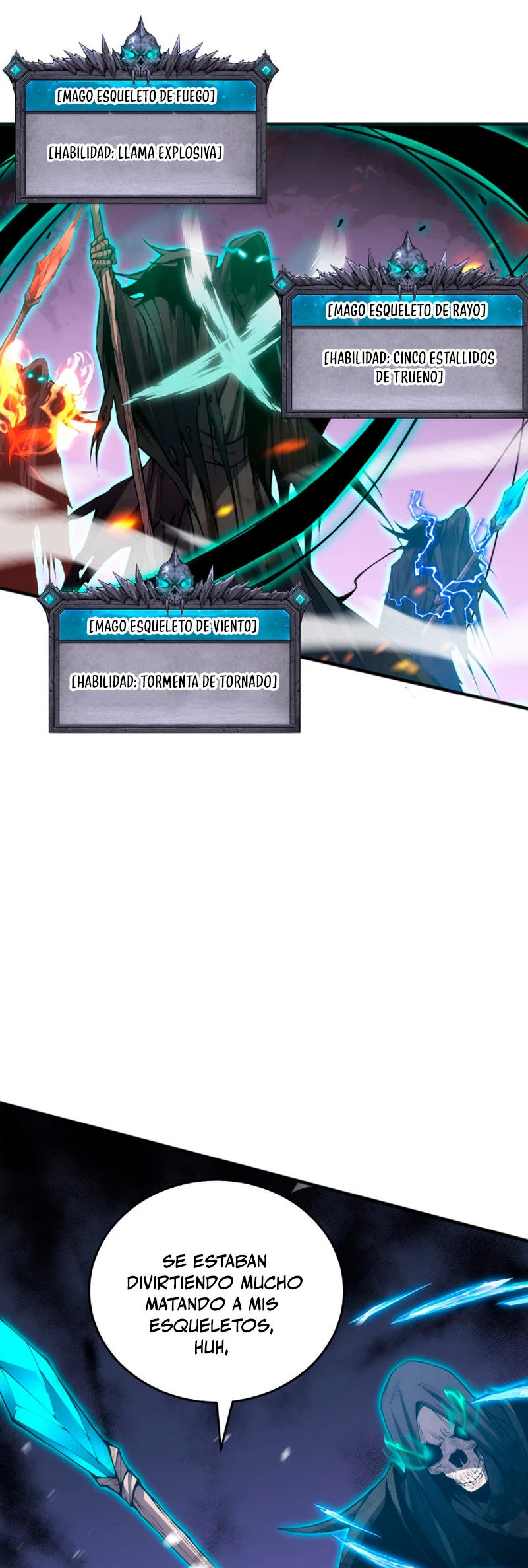 ¡Nigromante¡, ¡Yo soy la plaga! Capítulo 25 - Page 48