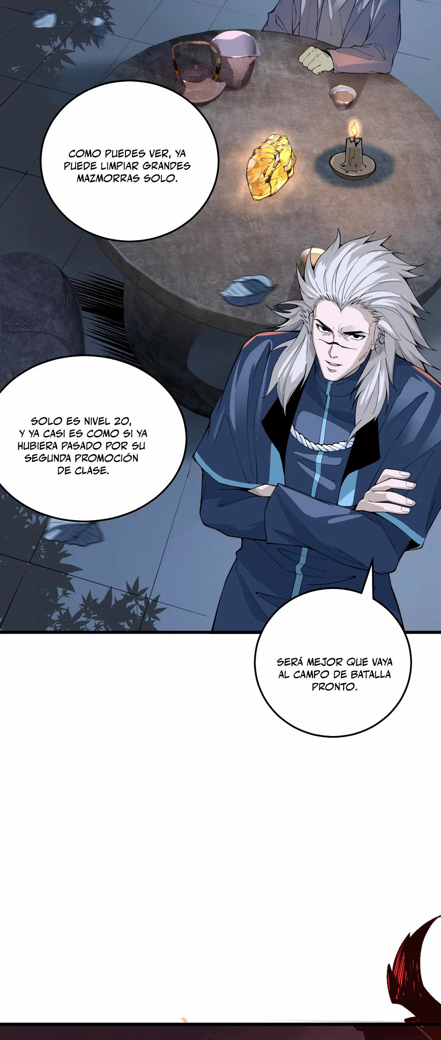 ¡Nigromante¡, ¡Yo soy la plaga! Capítulo 28 - Page 50