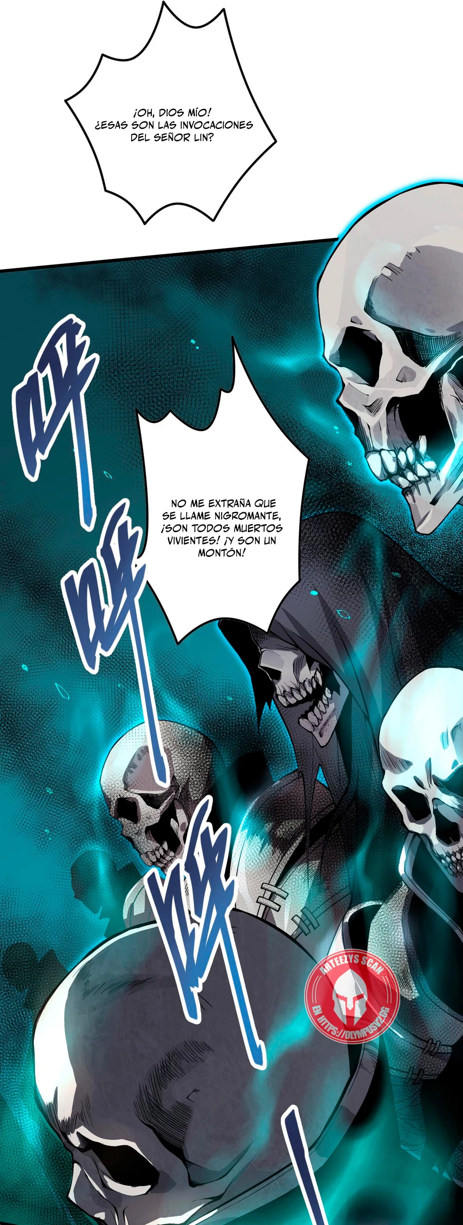 ¡Nigromante¡, ¡Yo soy la plaga! Capítulo 29 - Page 40