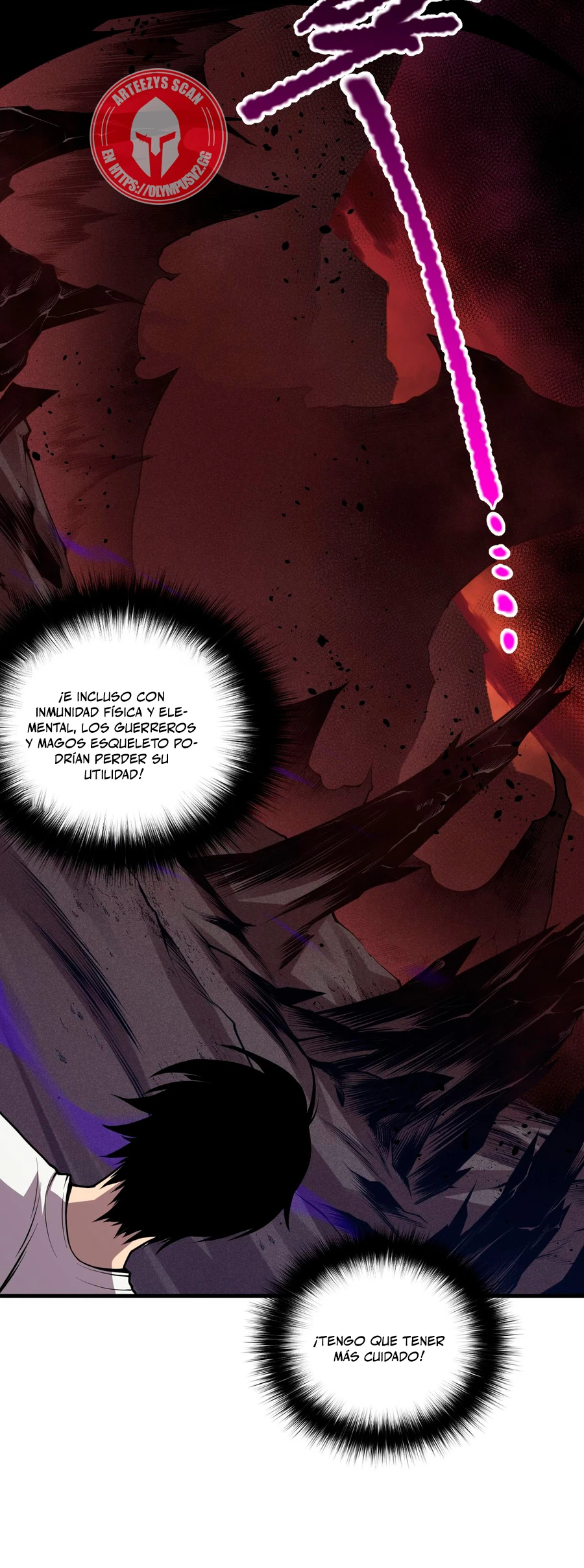 ¡Nigromante¡, ¡Yo soy la plaga! Capítulo 34 - Page 12