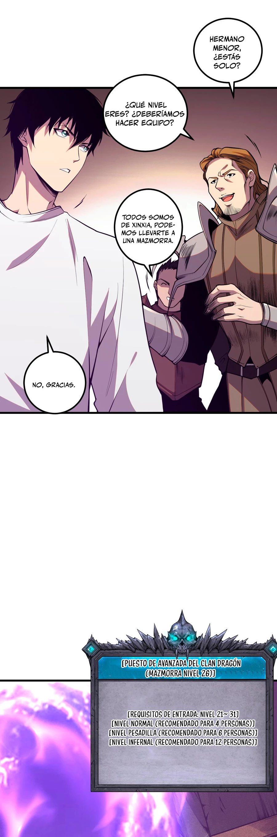 ¡Nigromante¡, ¡Yo soy la plaga! Capítulo 34 - Page 33