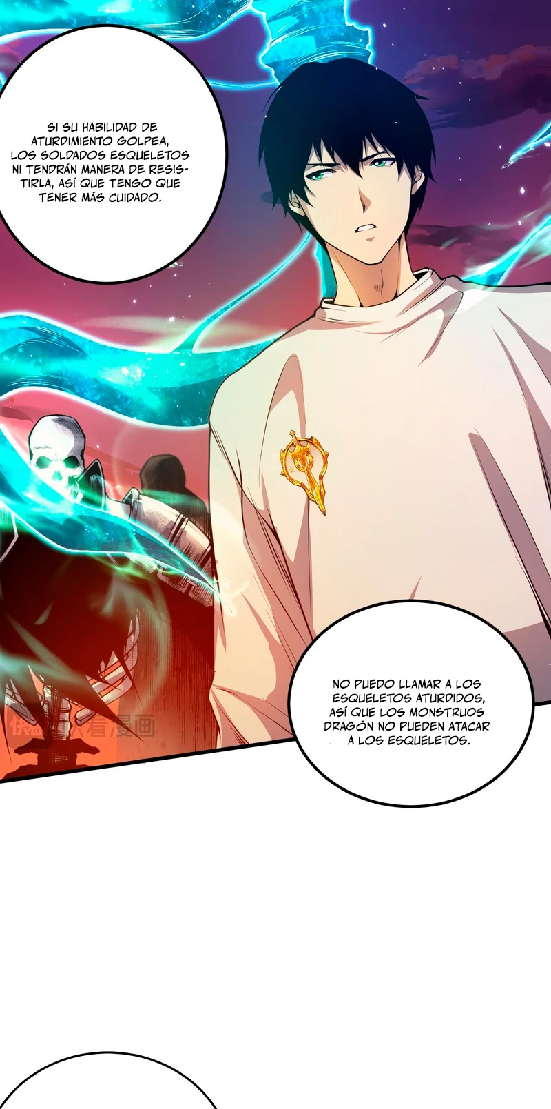 ¡Nigromante¡, ¡Yo soy la plaga! Capítulo 35 - Page 10