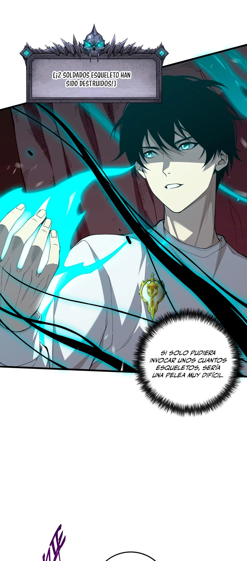 ¡Nigromante¡, ¡Yo soy la plaga! Capítulo 35 - Page 19