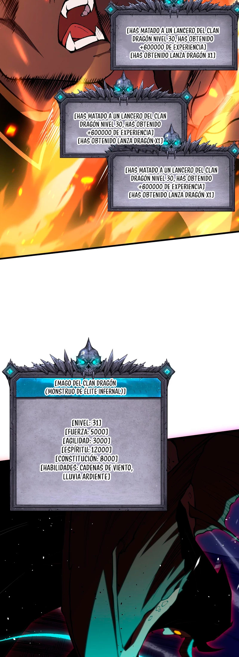 ¡Nigromante¡, ¡Yo soy la plaga! Capítulo 35 - Page 22