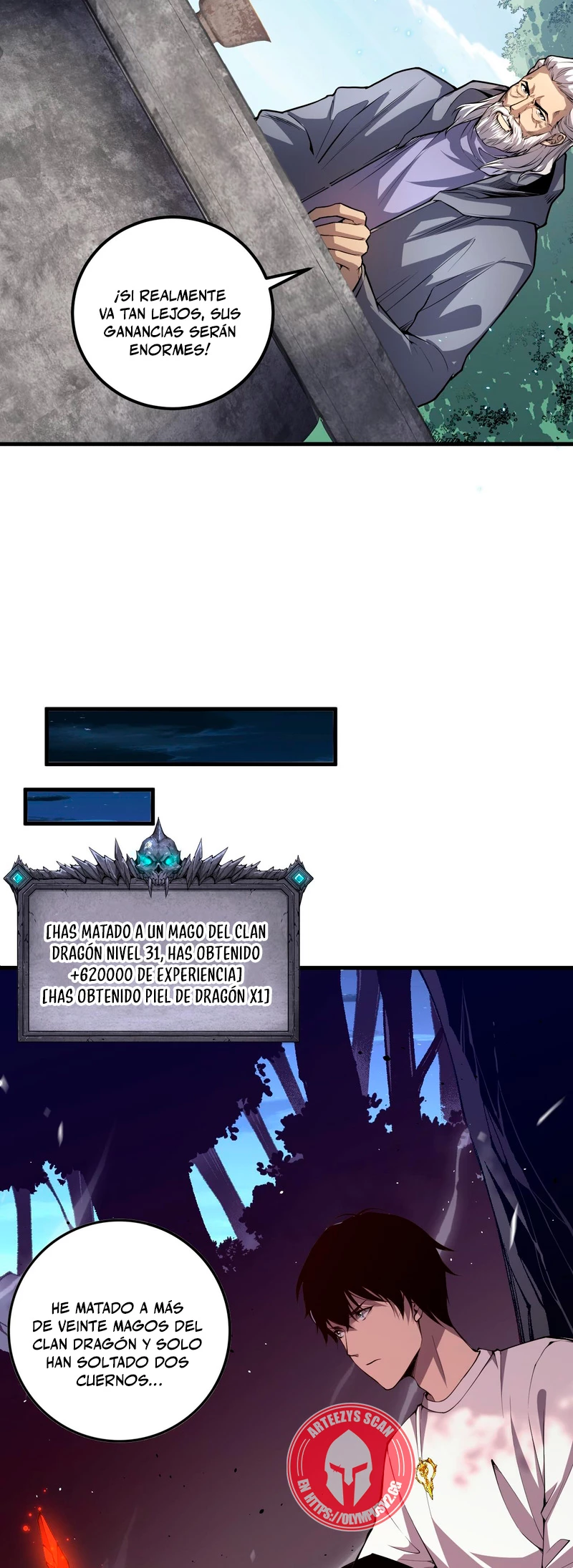 ¡Nigromante¡, ¡Yo soy la plaga! Capítulo 35 - Page 39