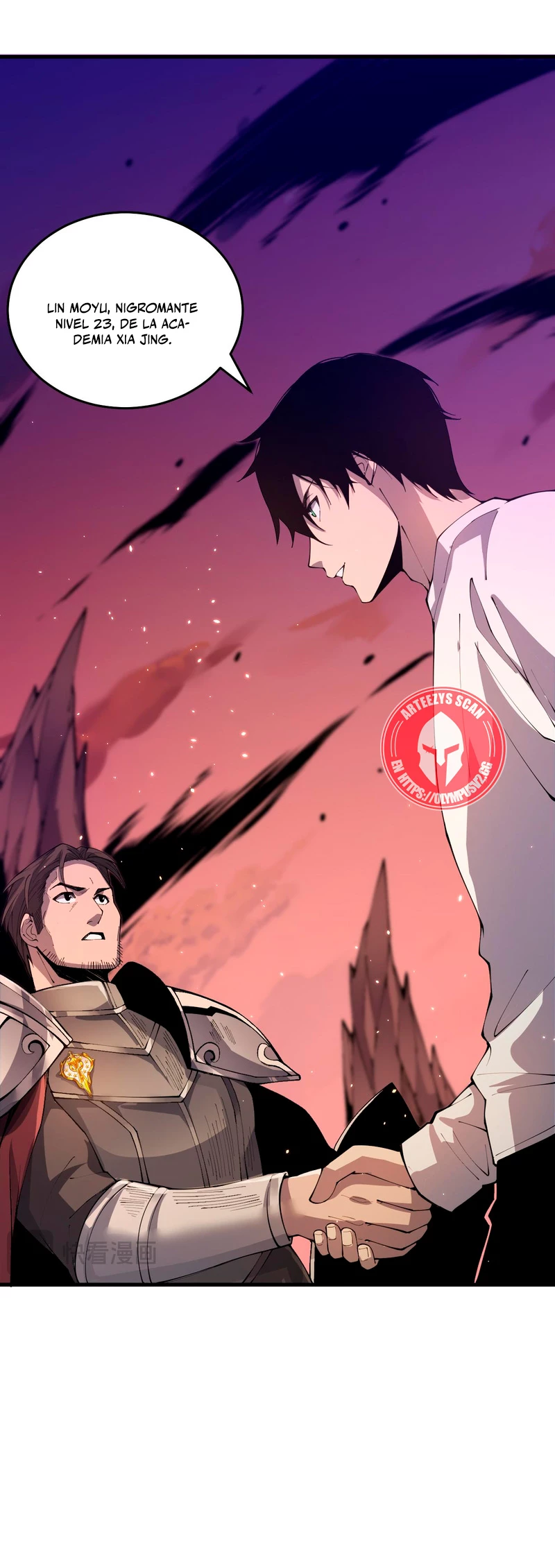 ¡Nigromante¡, ¡Yo soy la plaga! Capítulo 37 - Page 50