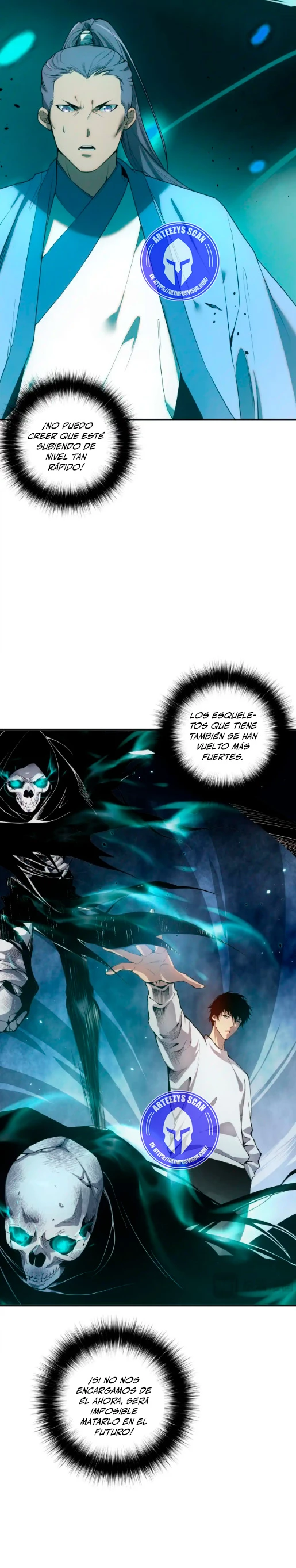 ¡Nigromante¡, ¡Yo soy la plaga! Capítulo 42 - Page 3