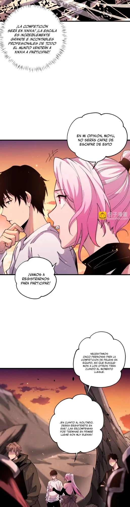 ¡Nigromante¡, ¡Yo soy la plaga! Capítulo 42 - Page 7