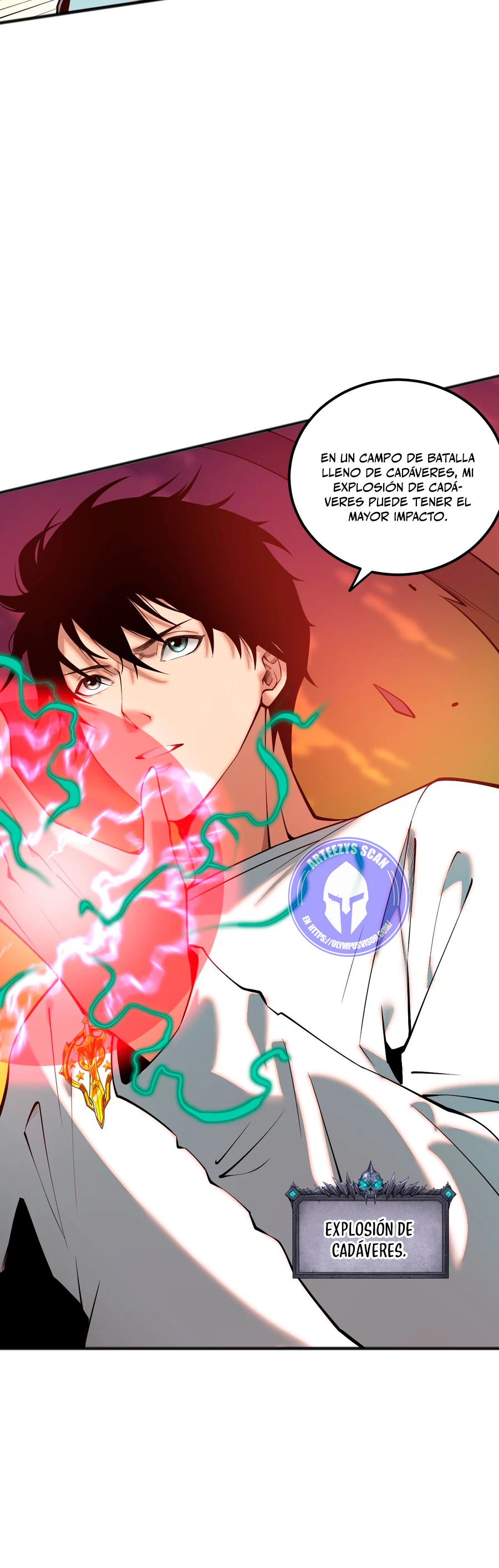 ¡Nigromante¡, ¡Yo soy la plaga! Capítulo 43 - Page 13
