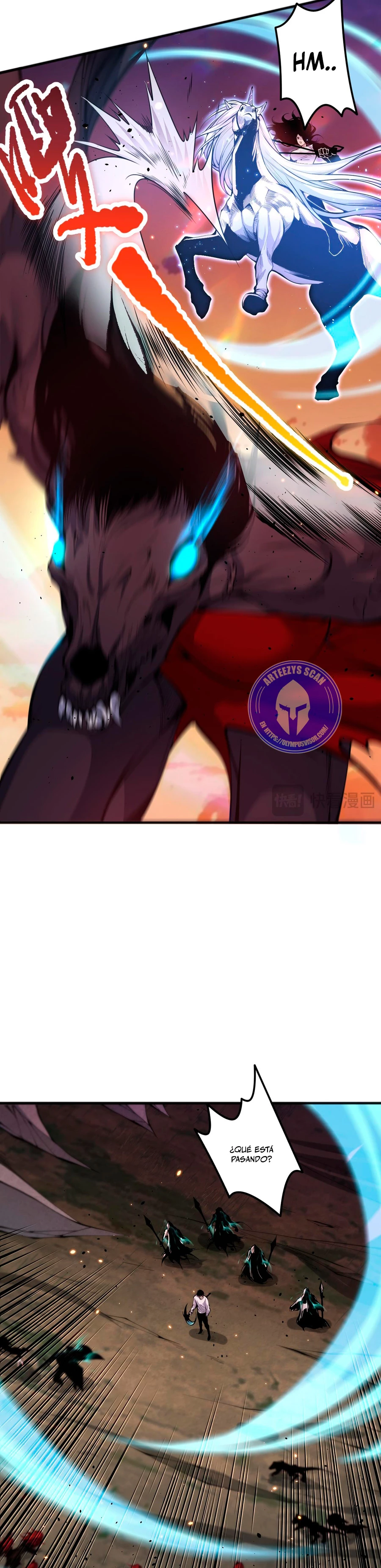 ¡Nigromante¡, ¡Yo soy la plaga! Capítulo 43 - Page 9