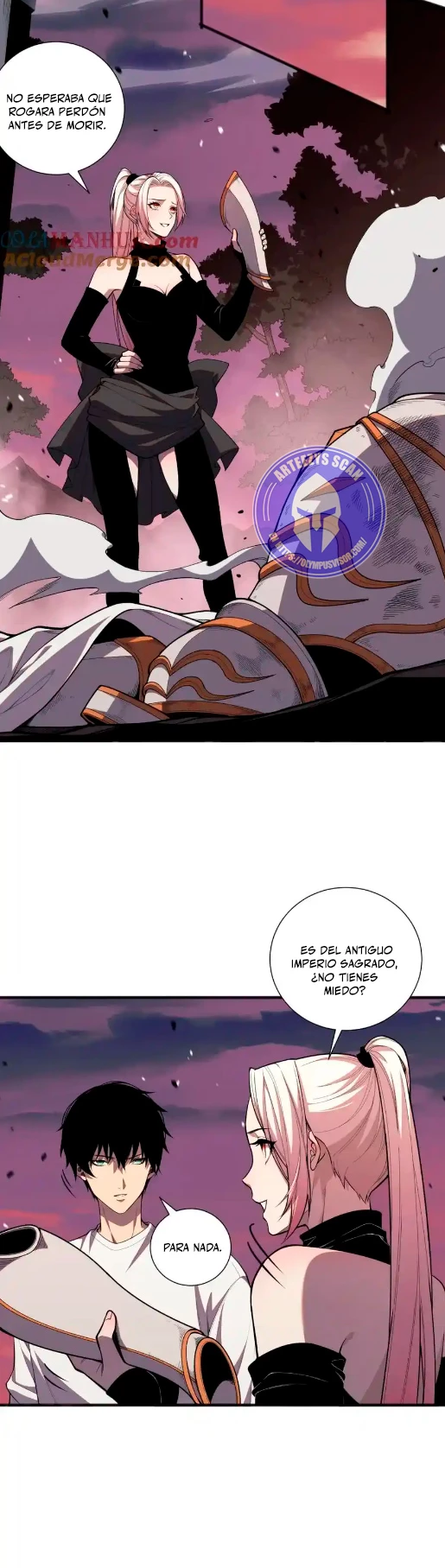 ¡Nigromante¡, ¡Yo soy la plaga! Capítulo 47 - Page 10