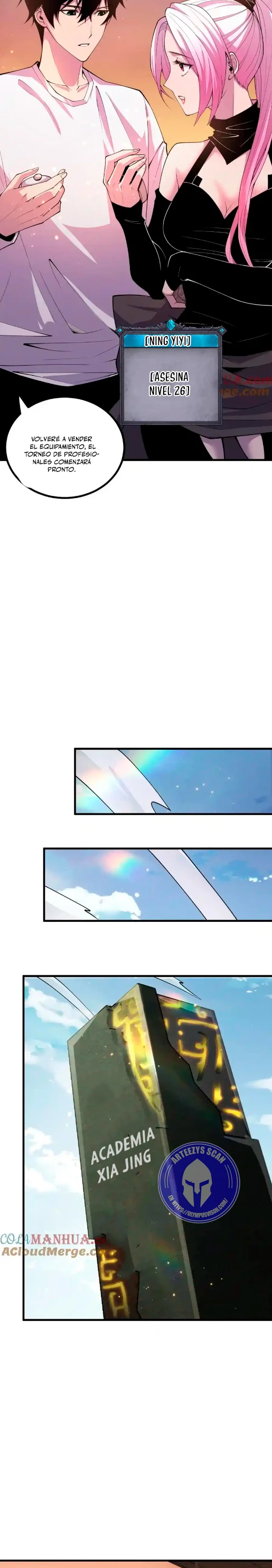 ¡Nigromante¡, ¡Yo soy la plaga! Capítulo 47 - Page 17