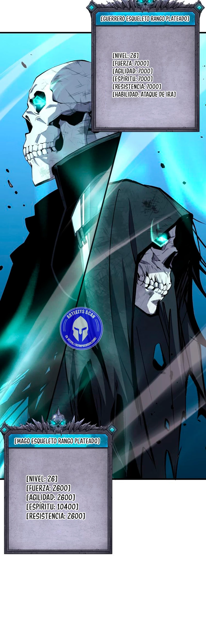 ¡Nigromante¡, ¡Yo soy la plaga! Capítulo 48 - Page 44