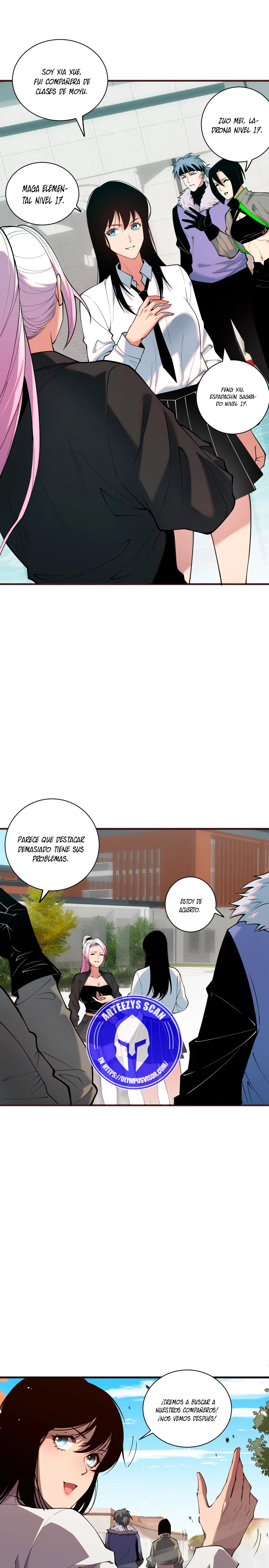 ¡Nigromante¡, ¡Yo soy la plaga! Capítulo 49 - Page 5