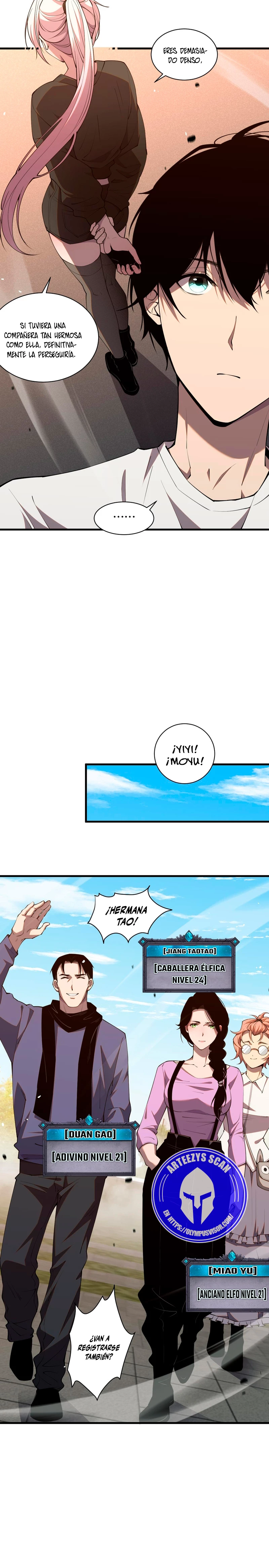 ¡Nigromante¡, ¡Yo soy la plaga! Capítulo 49 - Page 7