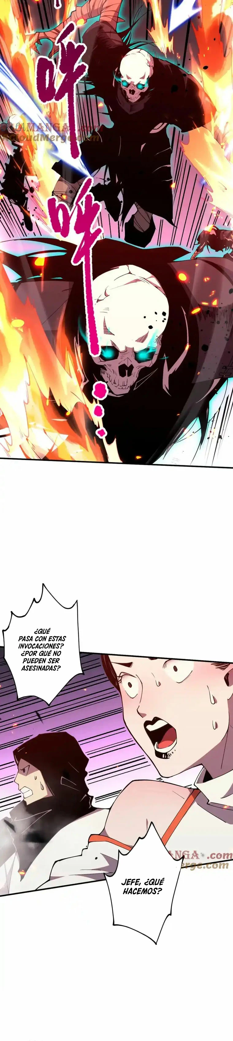 ¡Nigromante¡, ¡Yo soy la plaga! Capítulo 54 - Page 17