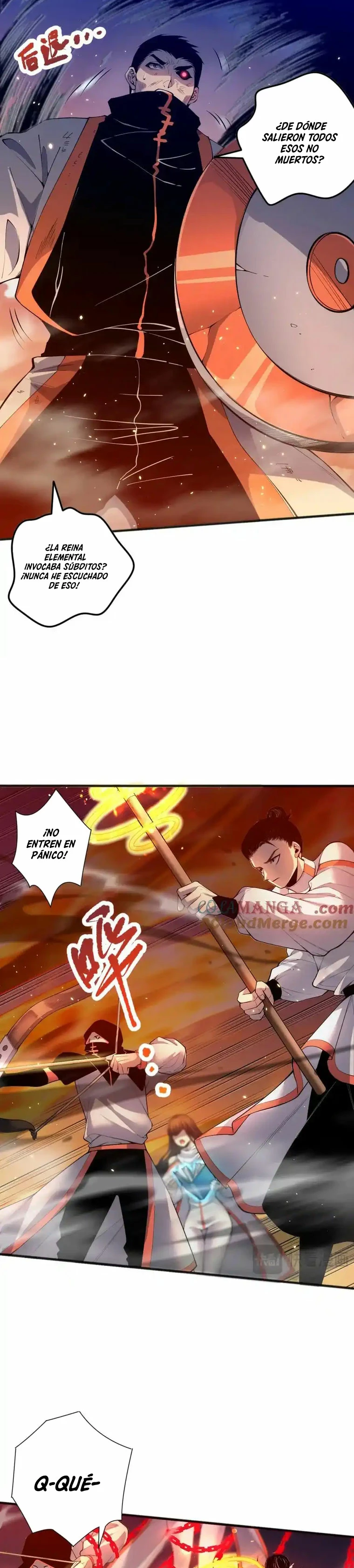 ¡Nigromante¡, ¡Yo soy la plaga! Capítulo 54 - Page 5