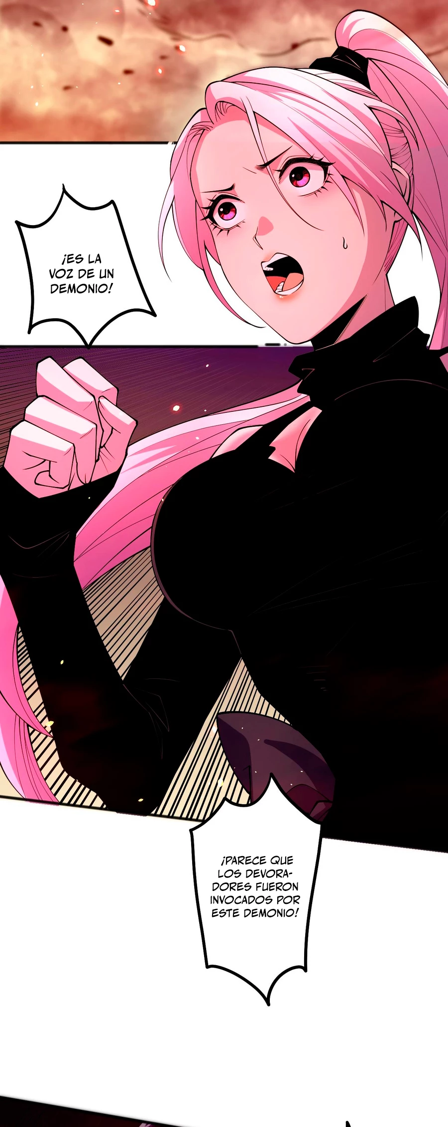 ¡Nigromante¡, ¡Yo soy la plaga! Capítulo 55 - Page 17