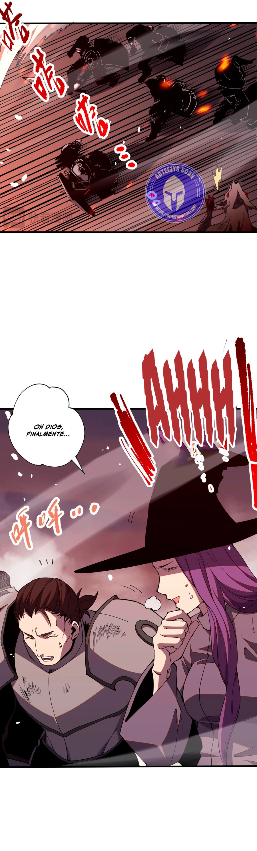 ¡Nigromante¡, ¡Yo soy la plaga! Capítulo 55 - Page 36