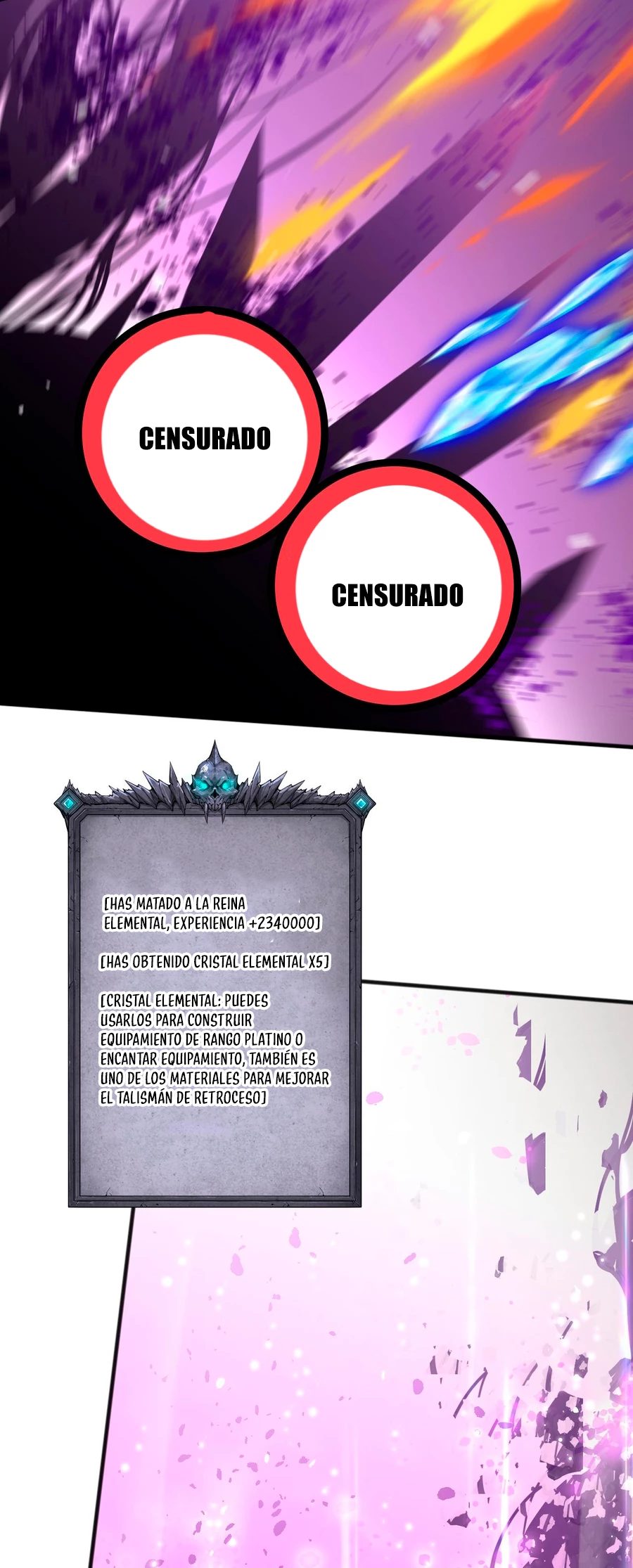 ¡Nigromante¡, ¡Yo soy la plaga! Capítulo 55 - Page 5